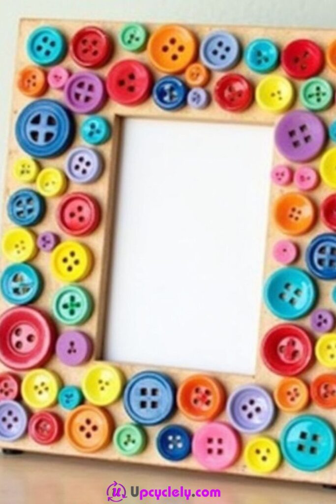 Button Picture Frame