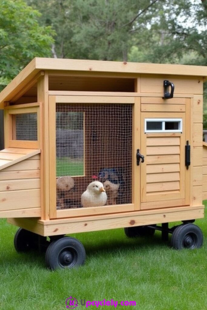 Portable Chicken Coop Idea