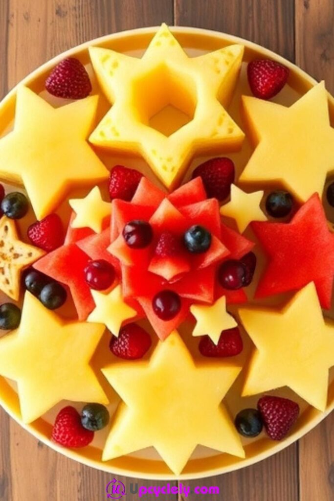 Star-Shaped Fruit Tray