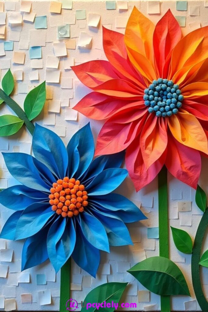Tissue Paper Mosaics
