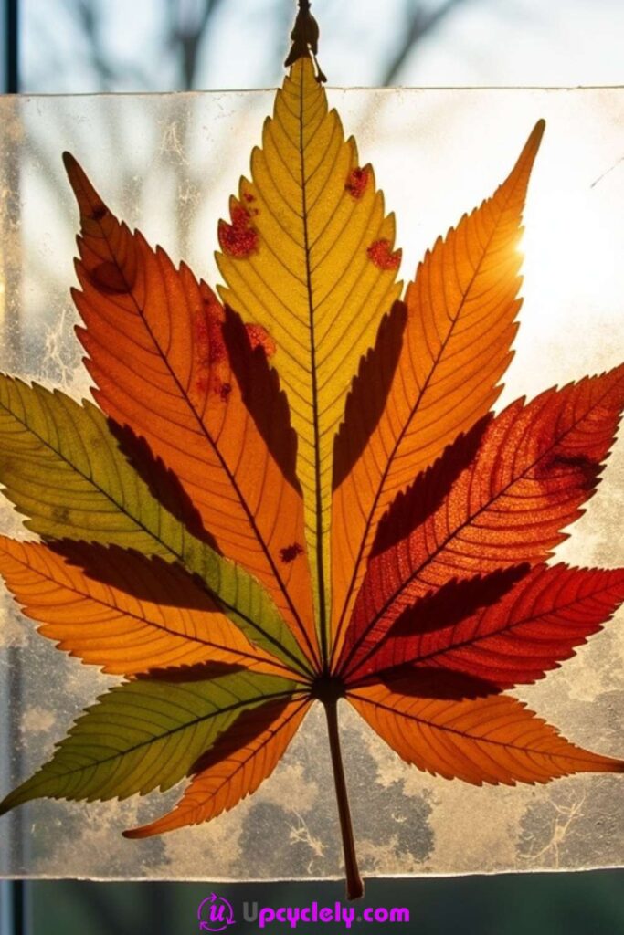 Leaf Sun Catcher