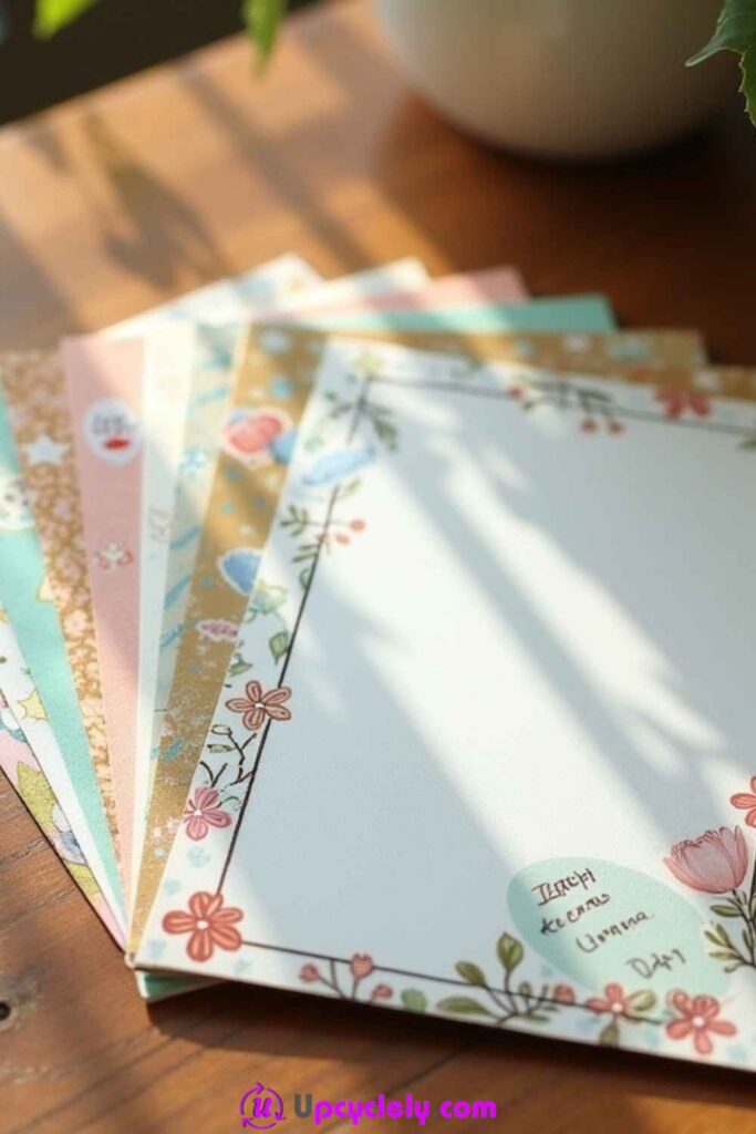 Scrapbook Paper Greeting Cards