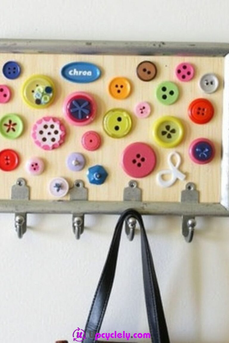 19 Button Craft Ideas You’ll Love - Upcyclely - Changing The World ...