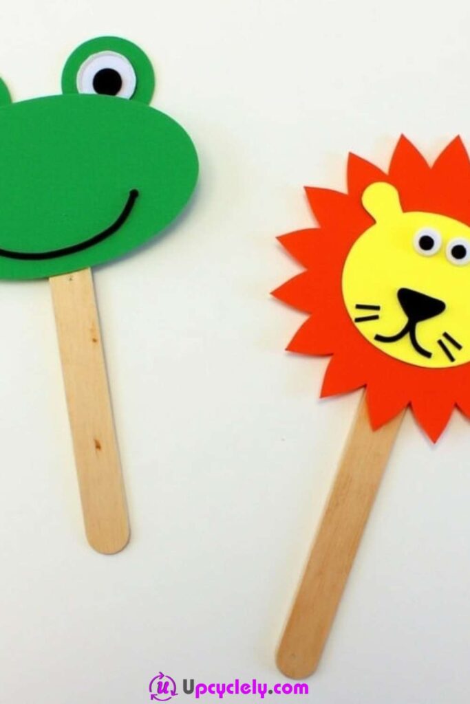 Foam Animal Puppets