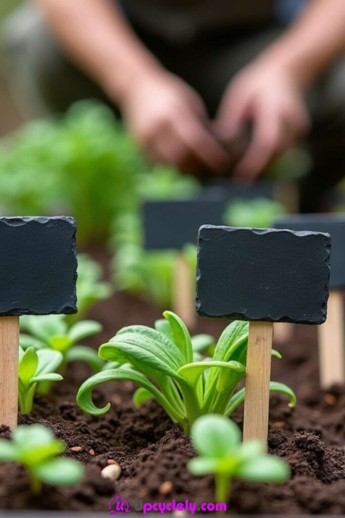 Chalkboard Plant Labels