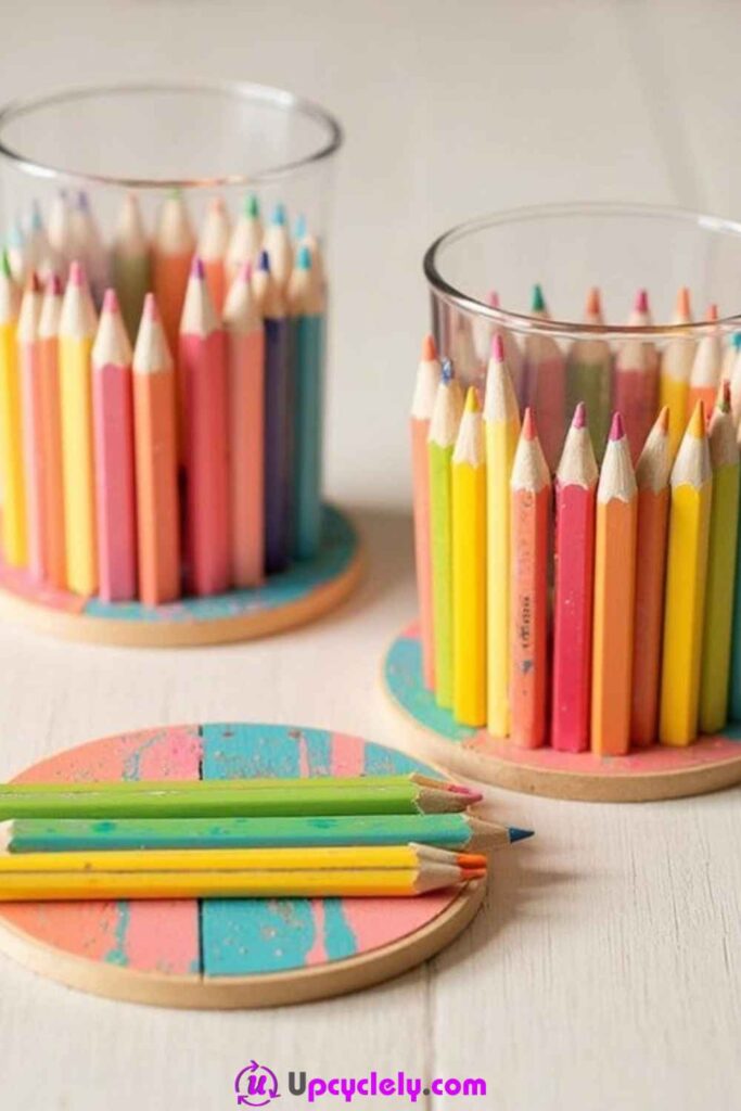 Pencil Coasters