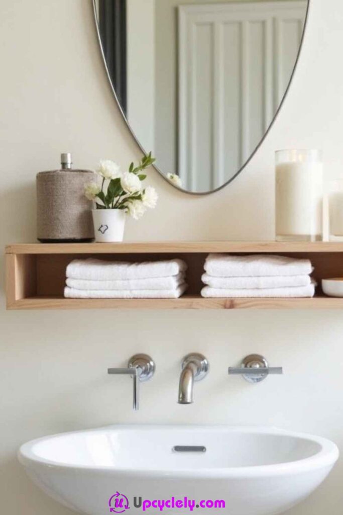 Creative Shelving for Bathrooms