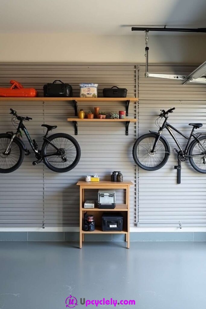 Slatwall Garage Shelving