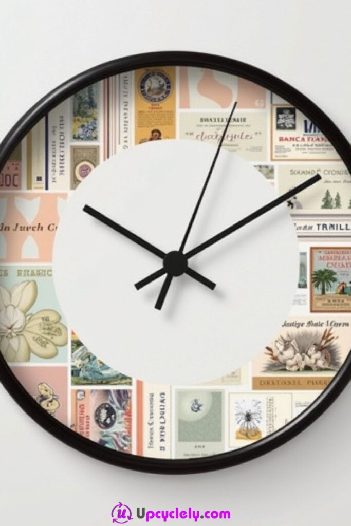 Decoupage Wall Clocks