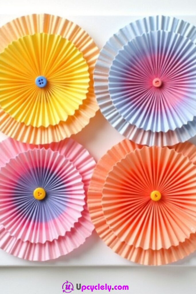Cupcake Liner Flowers