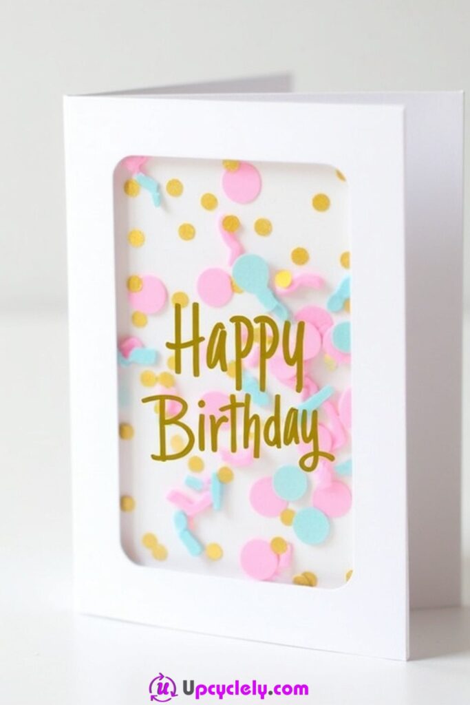 Confetti Card