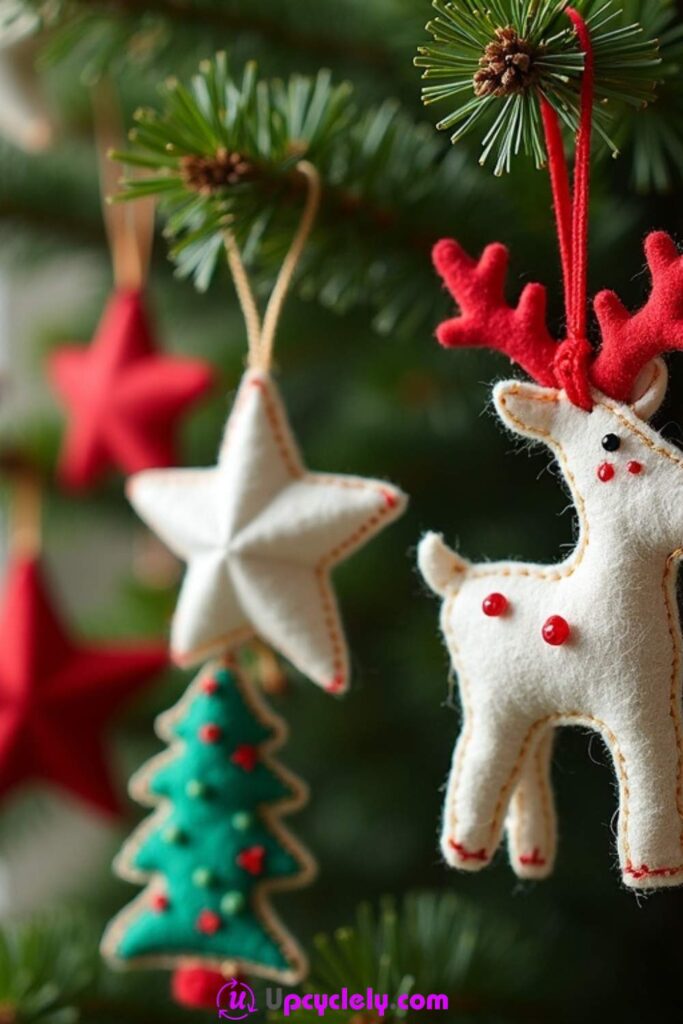 Felt Christmas Ornaments