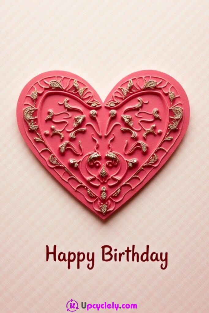 Embossed Heart Cards