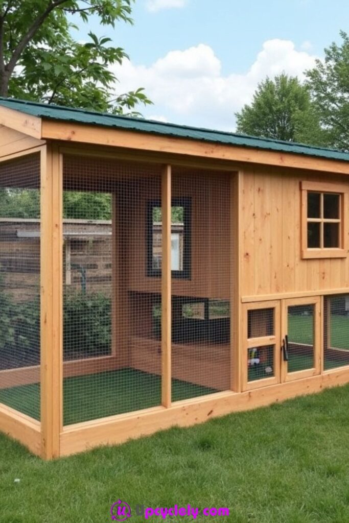 Chicken Coop with Run