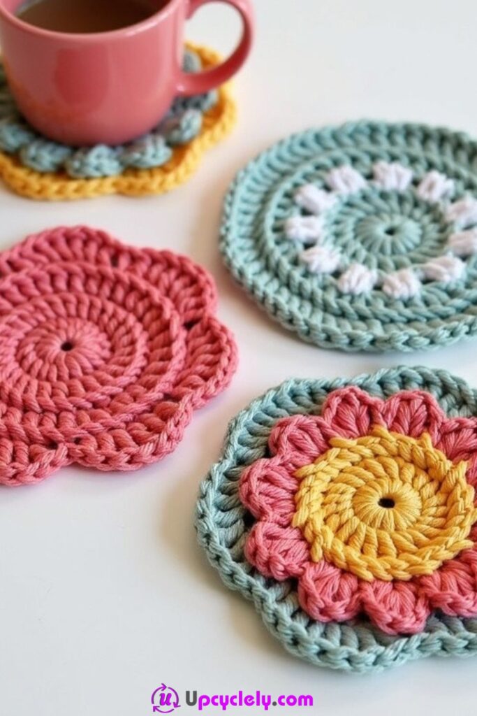 Crocheted Coasters
