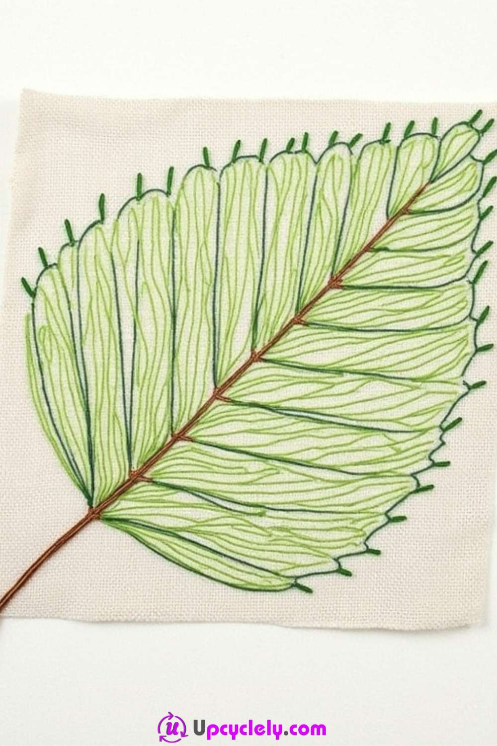 Leaf Embroidery