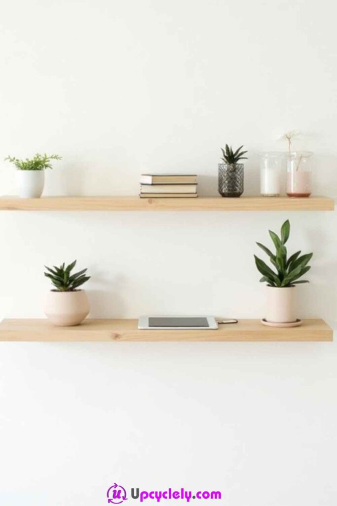 Easy Shelf Building Idea