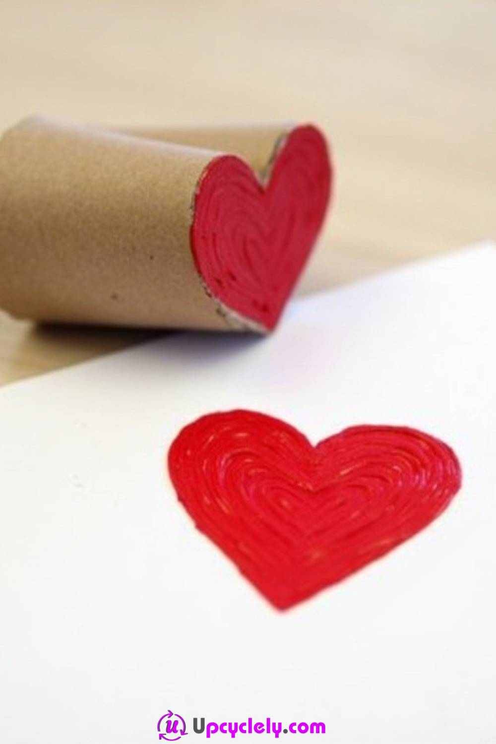 Cardboard Roll Stamp