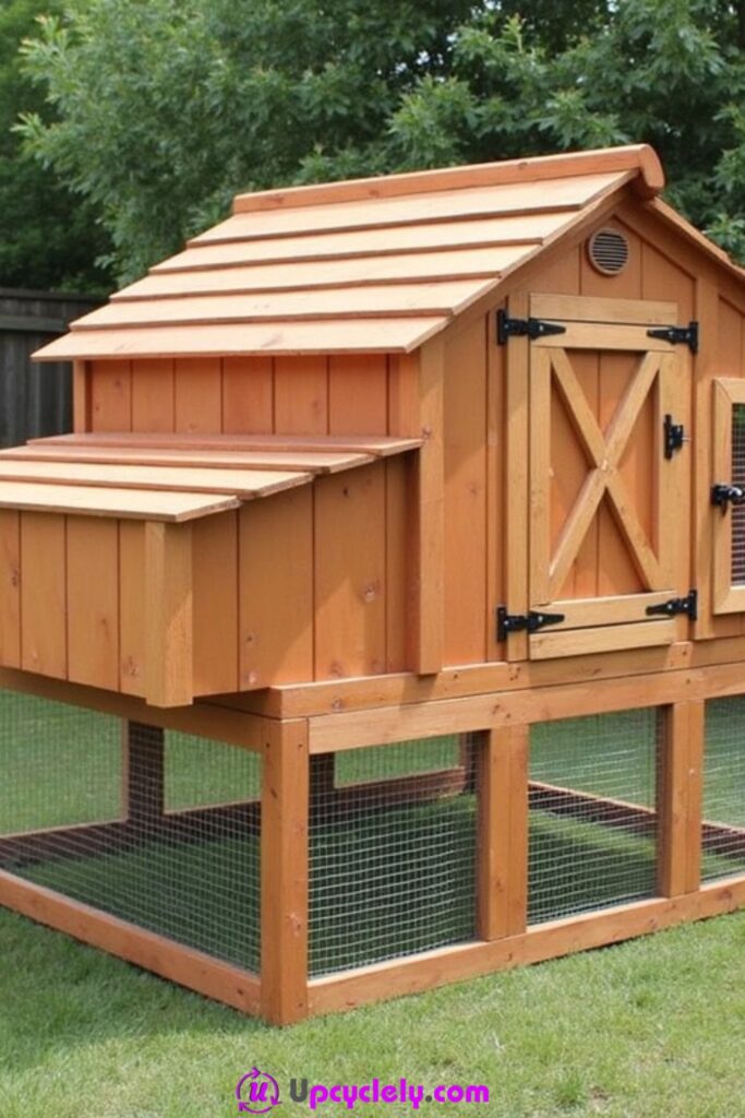 Chicken Coop with Storage Space
