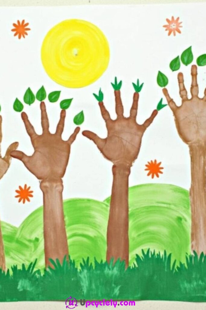 Nature Handprints