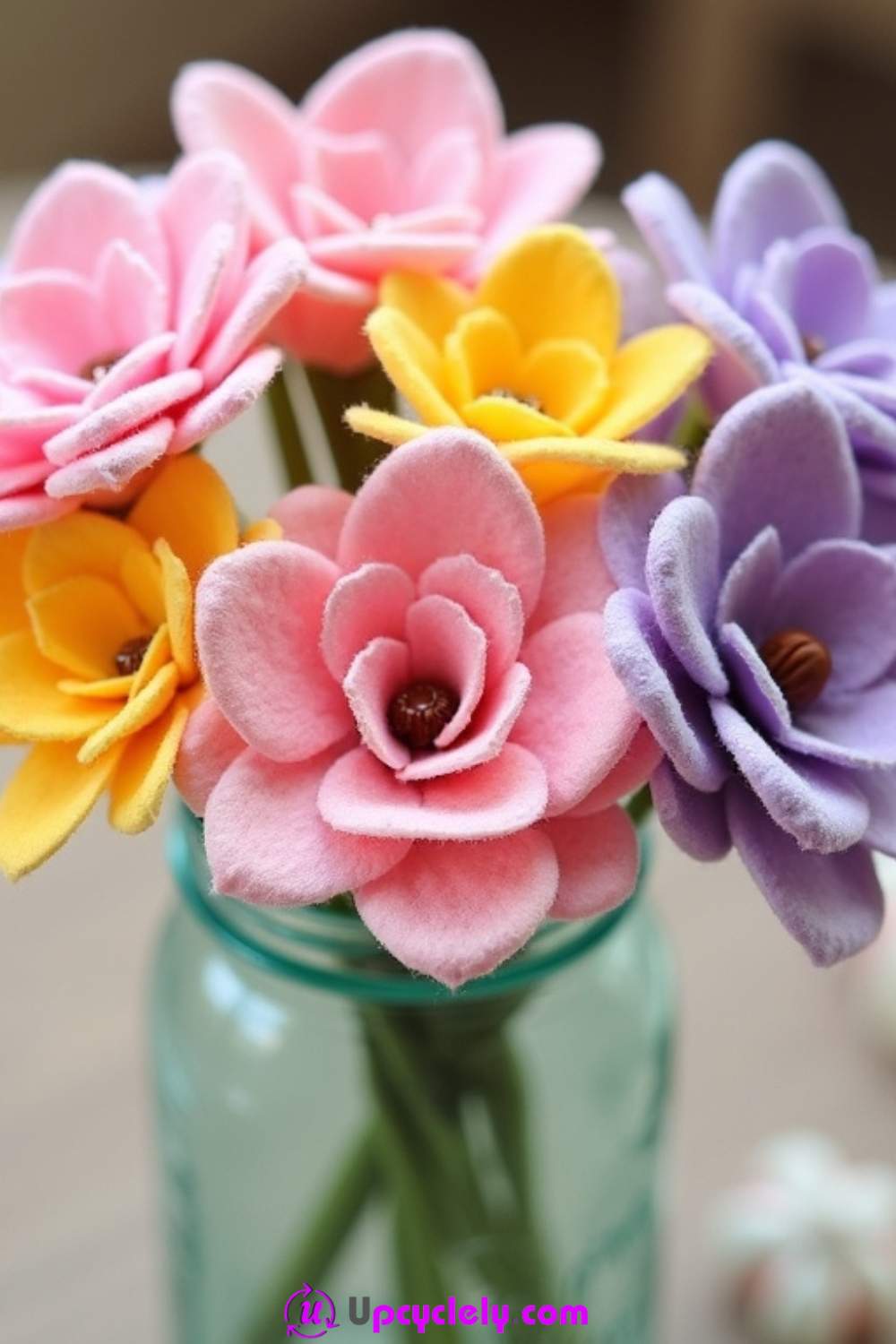 Felt Fabric Flowers