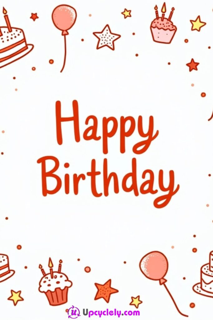 Hand-Drawn Doodles Card