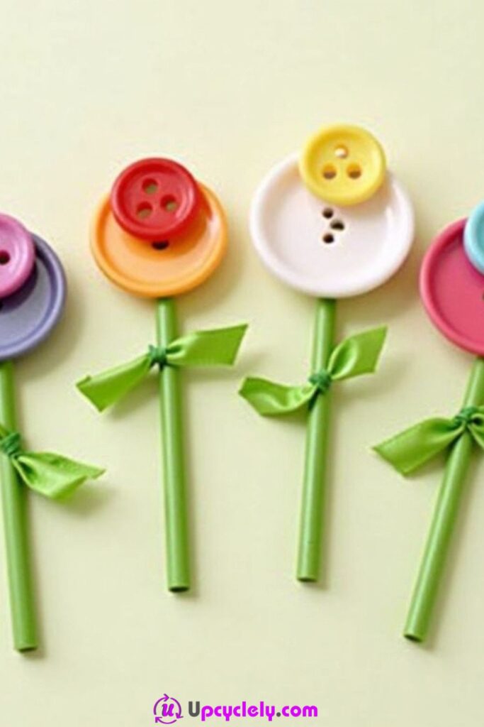 Button Flowers