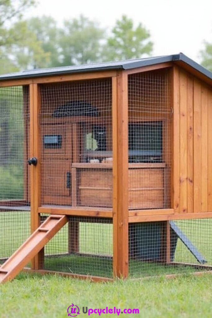 Chicken Coop with Ventilation