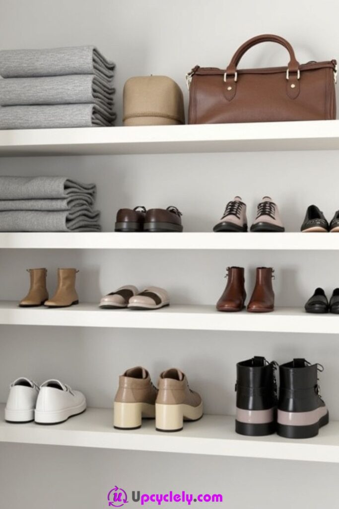 Easy Closet Shelving Design