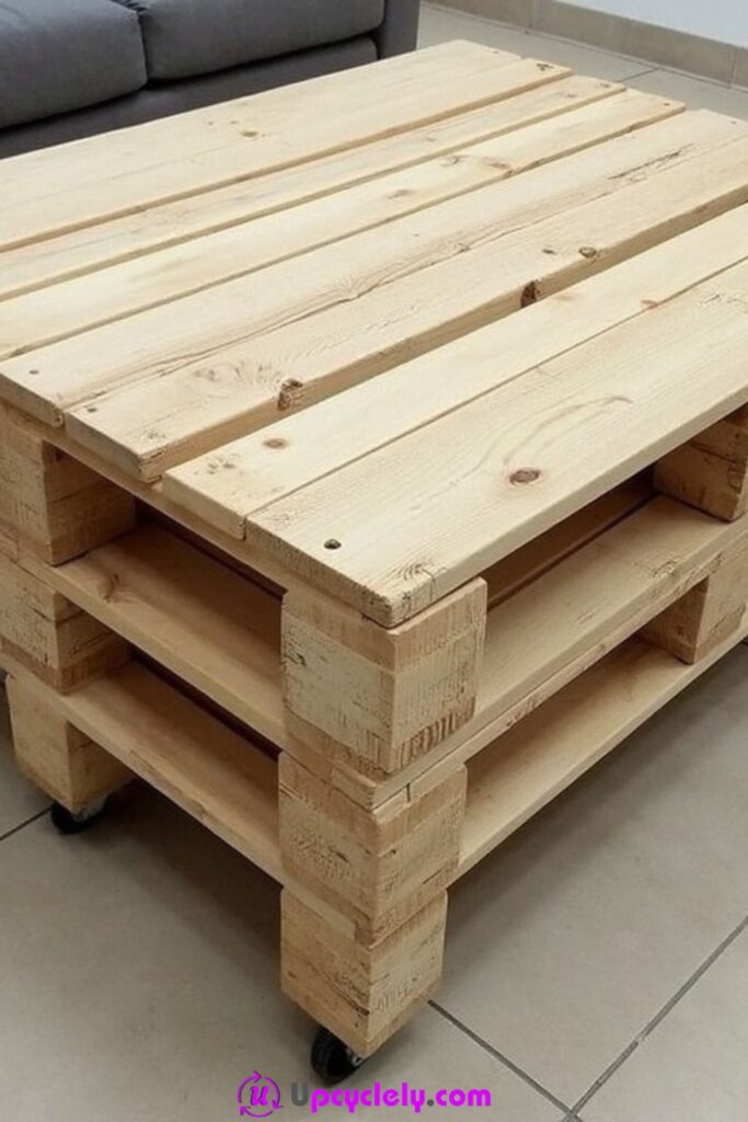 DIY Pallet Coffee Table