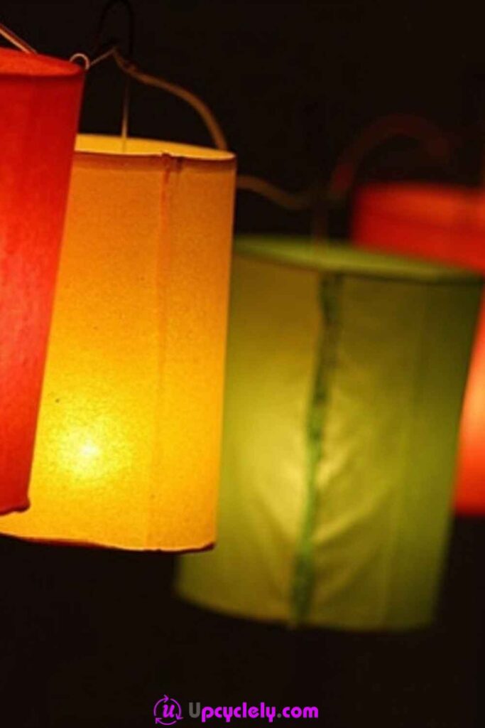 Tissue Paper Lanterns