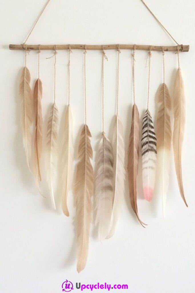 Feather Wall Decor
