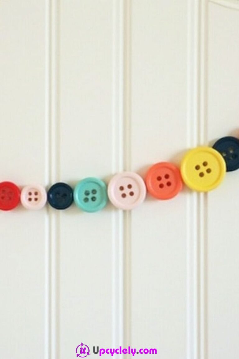 19 Button Craft Ideas You’ll Love - Upcyclely - Changing The World ...
