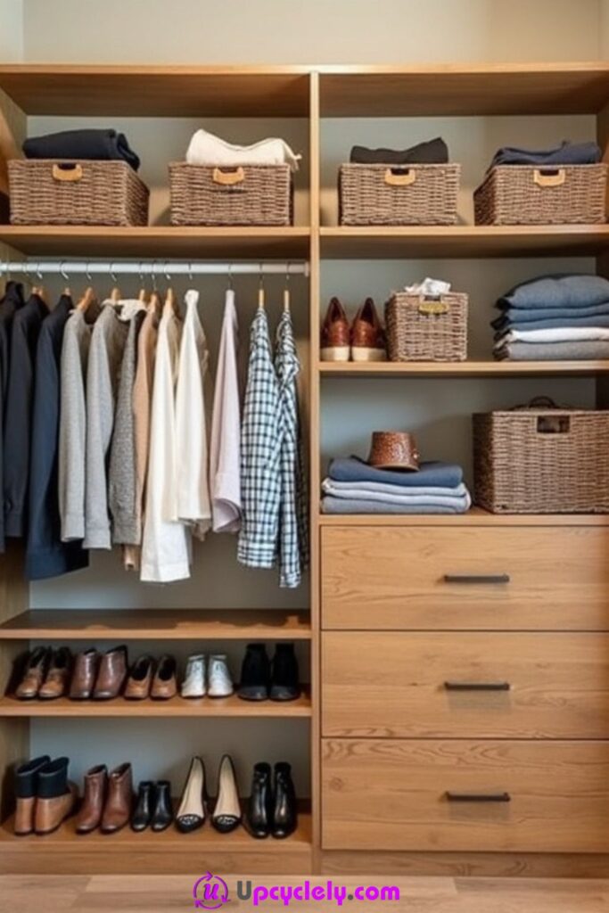 Homemade Closet Storage Solution