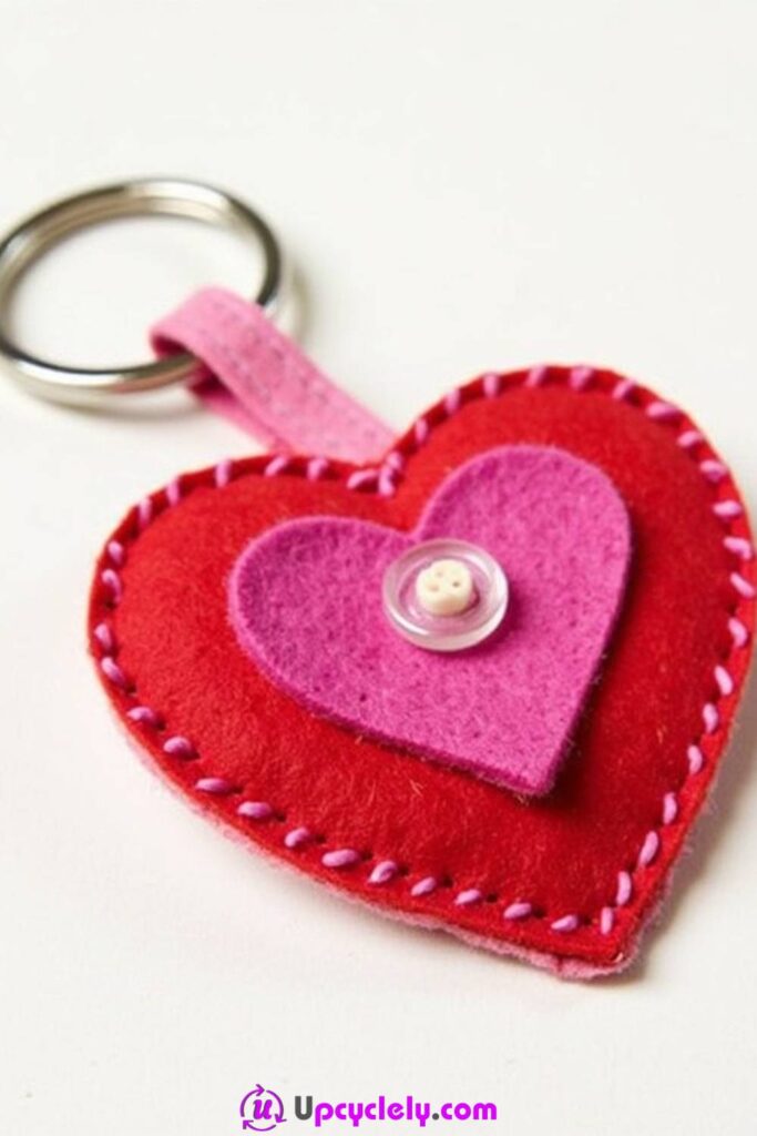 Felt Tassel Keychains