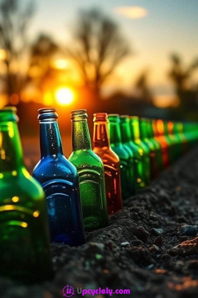 Rainbow Bottle Edging