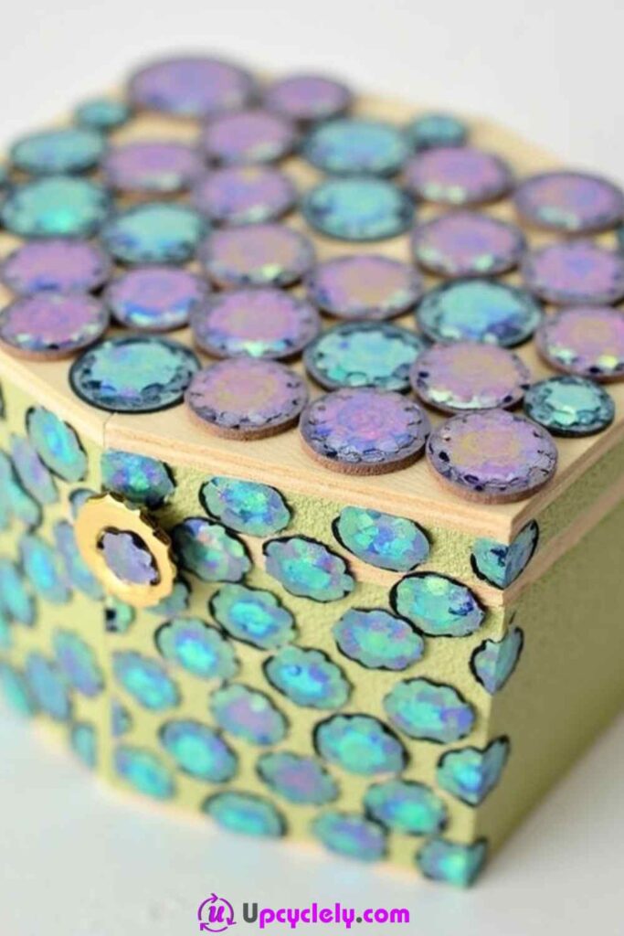 Mermaid Scale Trinket Box