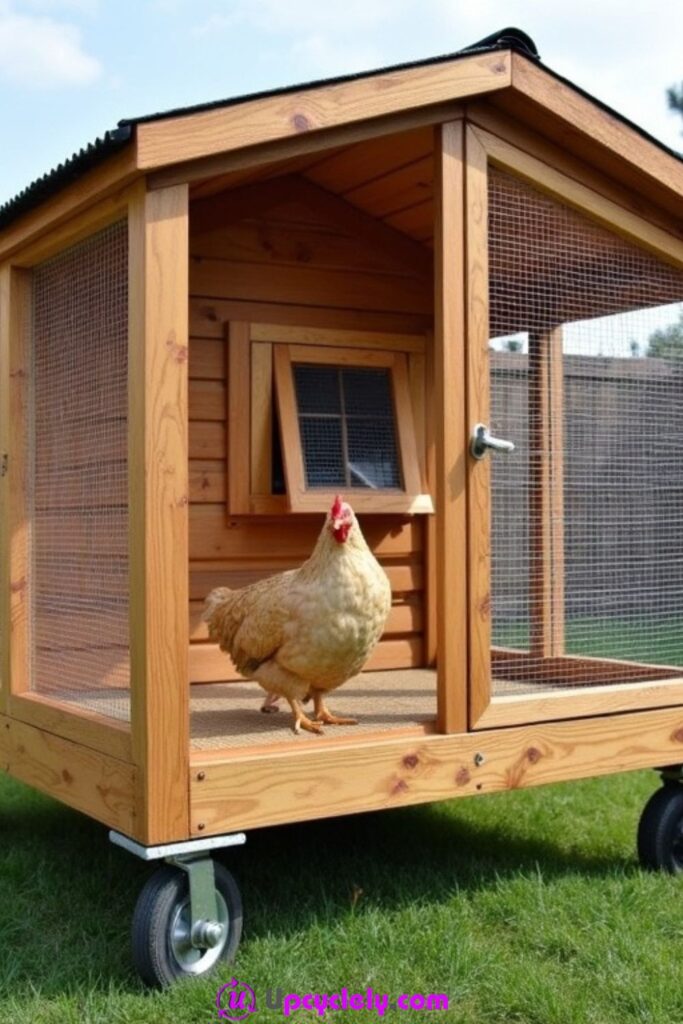 Chicken Coop on Wheels
