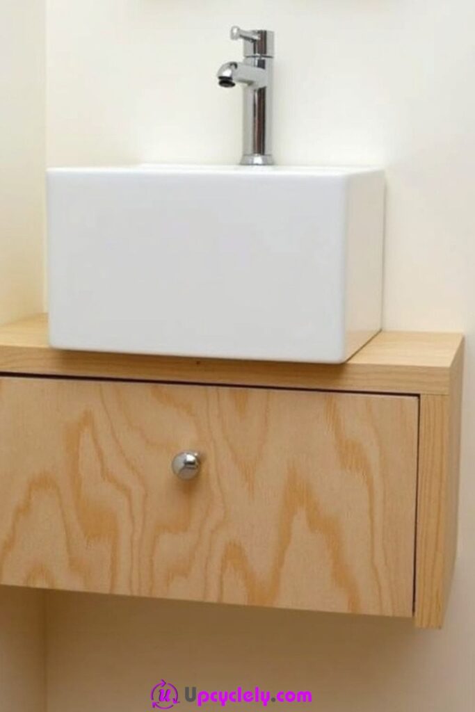 Budget-friendly vanity