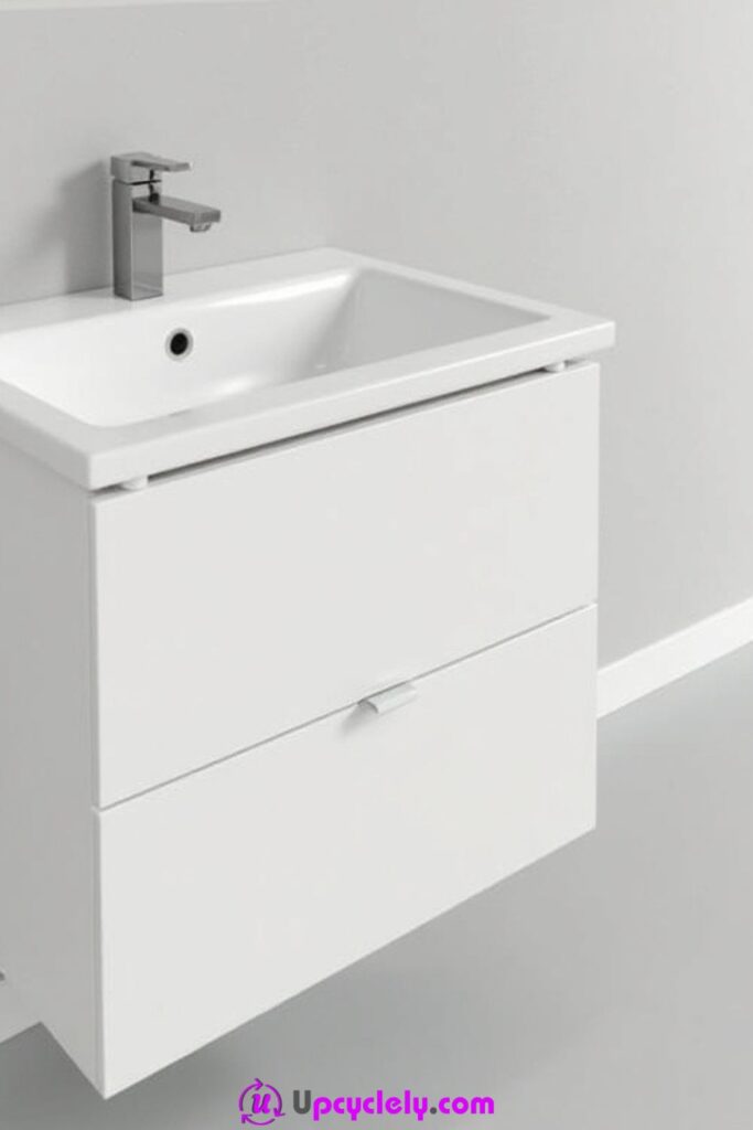 Minimalist bathroom vanity design