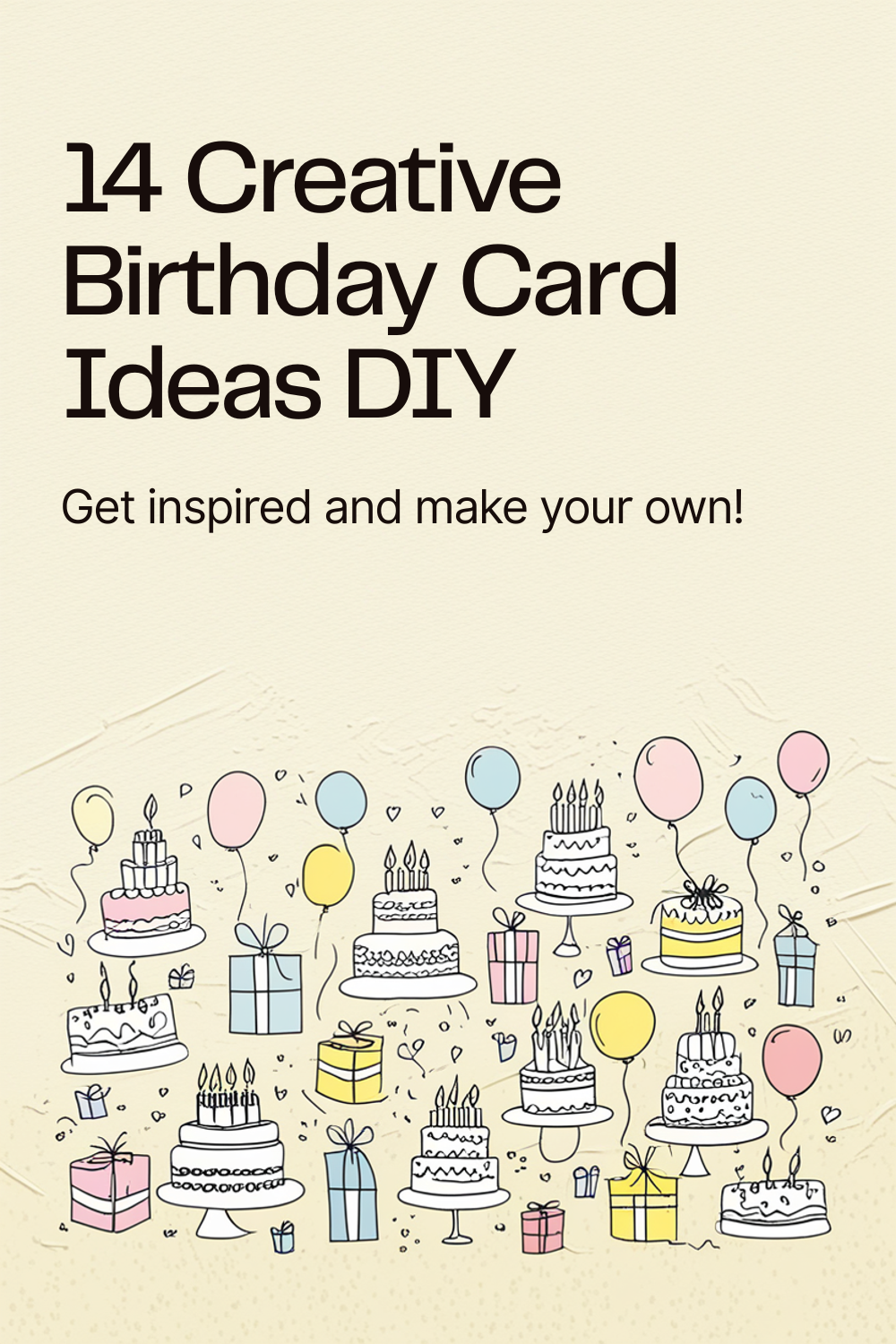 Read more about the article 14 Creative Birthday Card Ideas You Can DIY