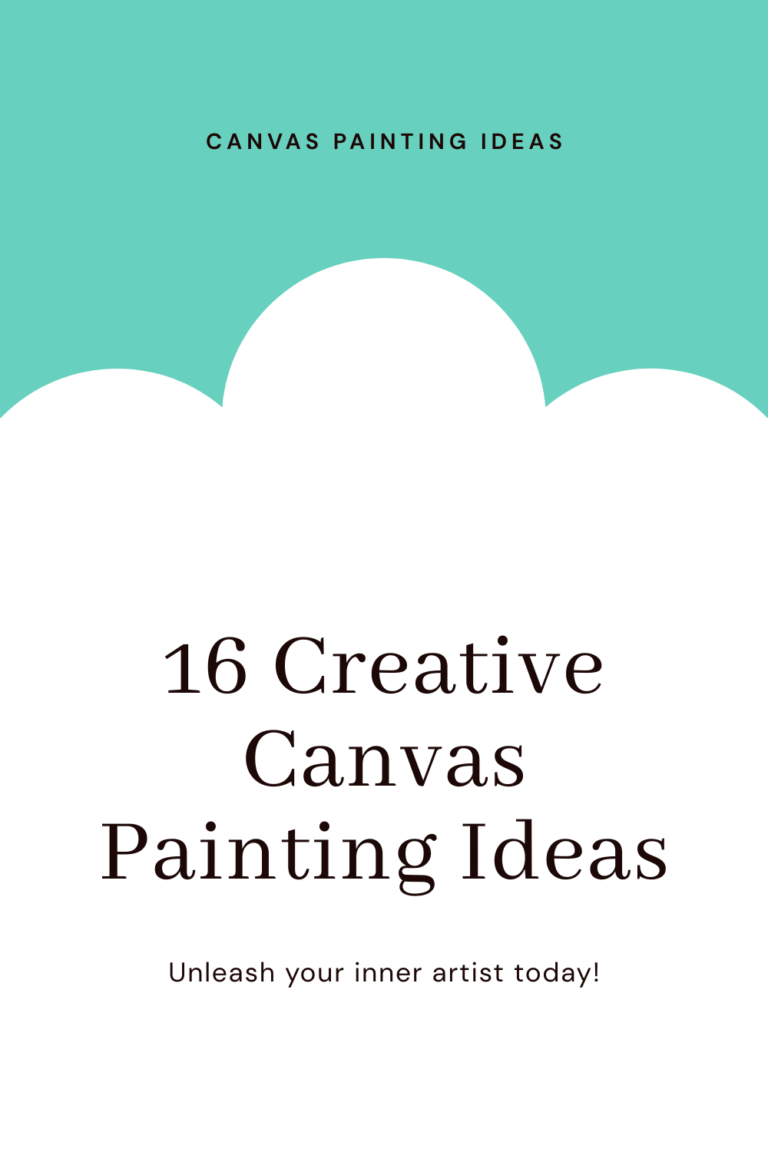 Read more about the article 16 Canvas Painting Ideas That Will Boost Your Mood