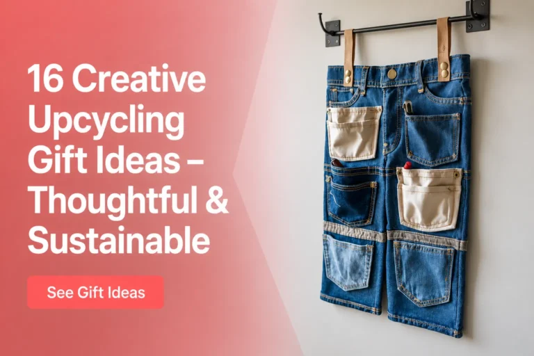 16 Creative Upcycling Gift Ideas – Thoughtful & Sustainable