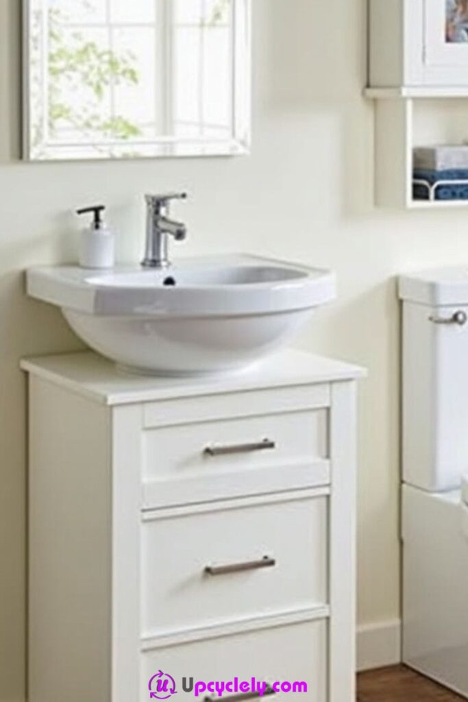 Small bathroom vanity idea