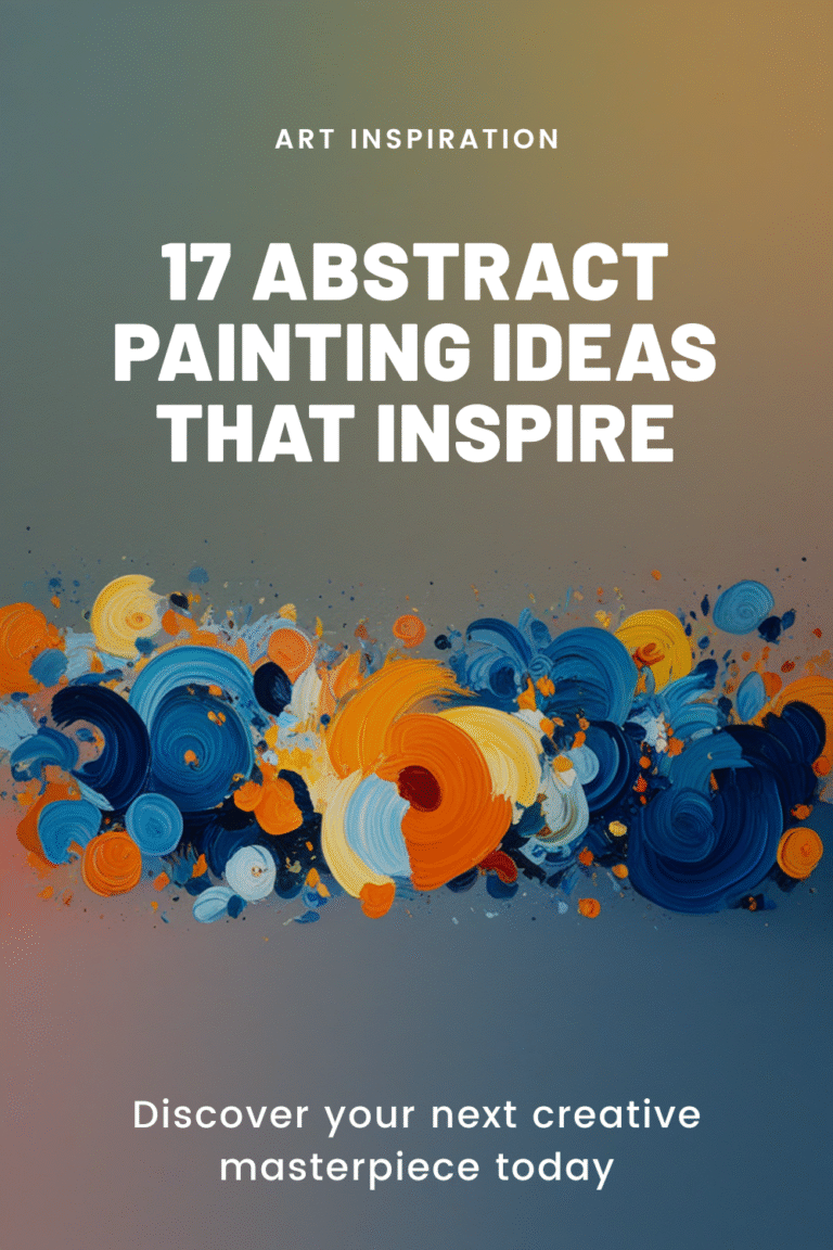 Read more about the article 17 Abstract Painting Ideas That Inspire