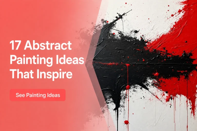 17 Abstract Painting Ideas That Inspire