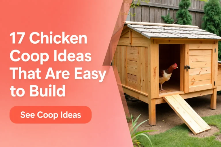 17 Chicken Coop Ideas That Are Easy to Build