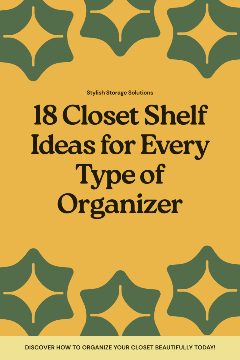 Read more about the article 18 Closet Shelf Ideas for Every Type of Organizer