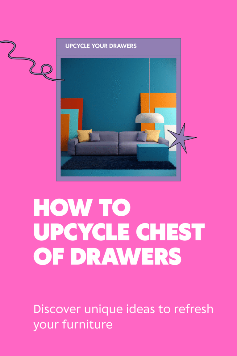 How to upcycle chest of drawers