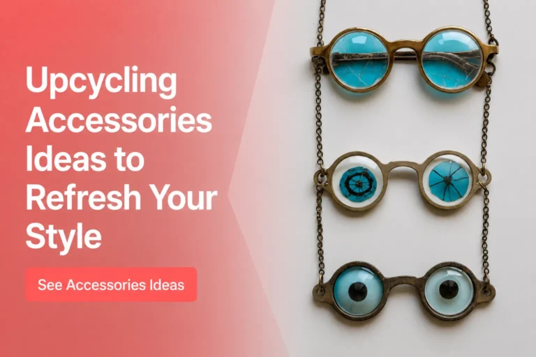 Upcycling Accessories Ideas to Refresh Your Style